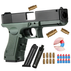 Hot Selling wholesale Shooting Game Toy Guns plastic toy pistol supplier shipping 1911 soft bullet toy guns for kids adults