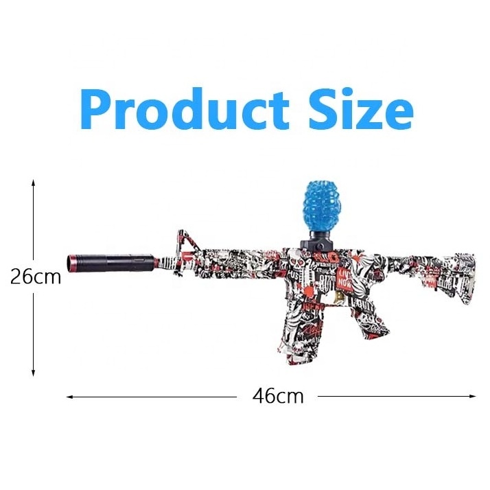 TOY GUN Multiple styles and colors Gel Blaster guns Electric M416 splatter ball Water gel Beads toy guns