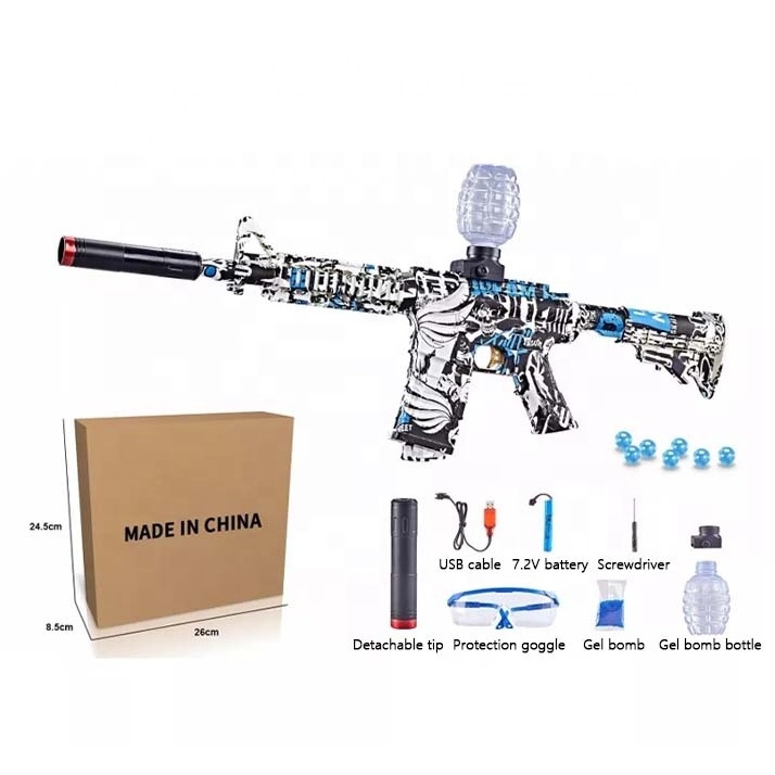 TOY GUN Multiple styles and colors Gel Blaster guns Electric M416 splatter ball Water gel Beads toy guns