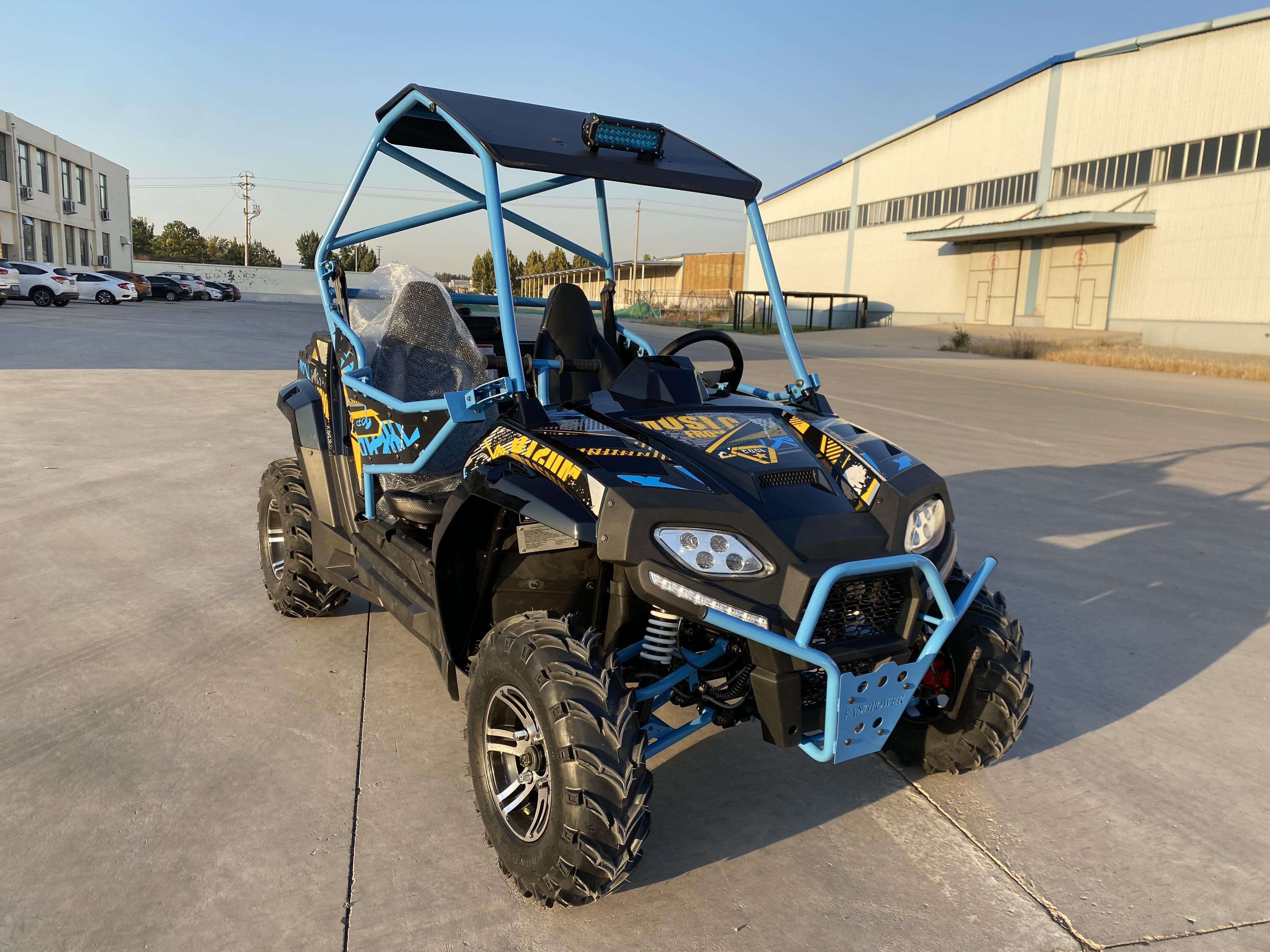 High Quality Adults Side By Sides 4 Wheeler Quad Bike 200cc 4x2 Utv For Sale