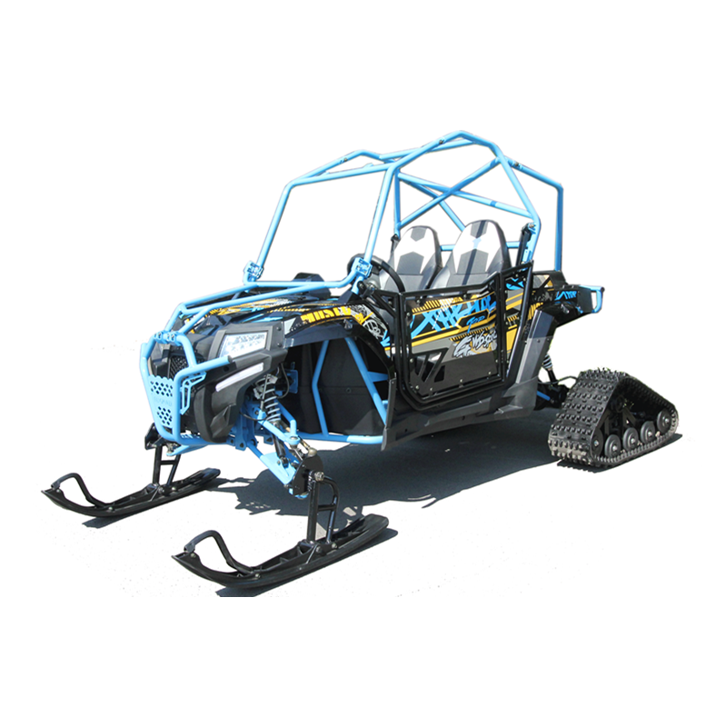 Hot Sale High Safety 400cc Adults Mobile Snow Full Steel Frame Gasoline Big Sled Snowmobile