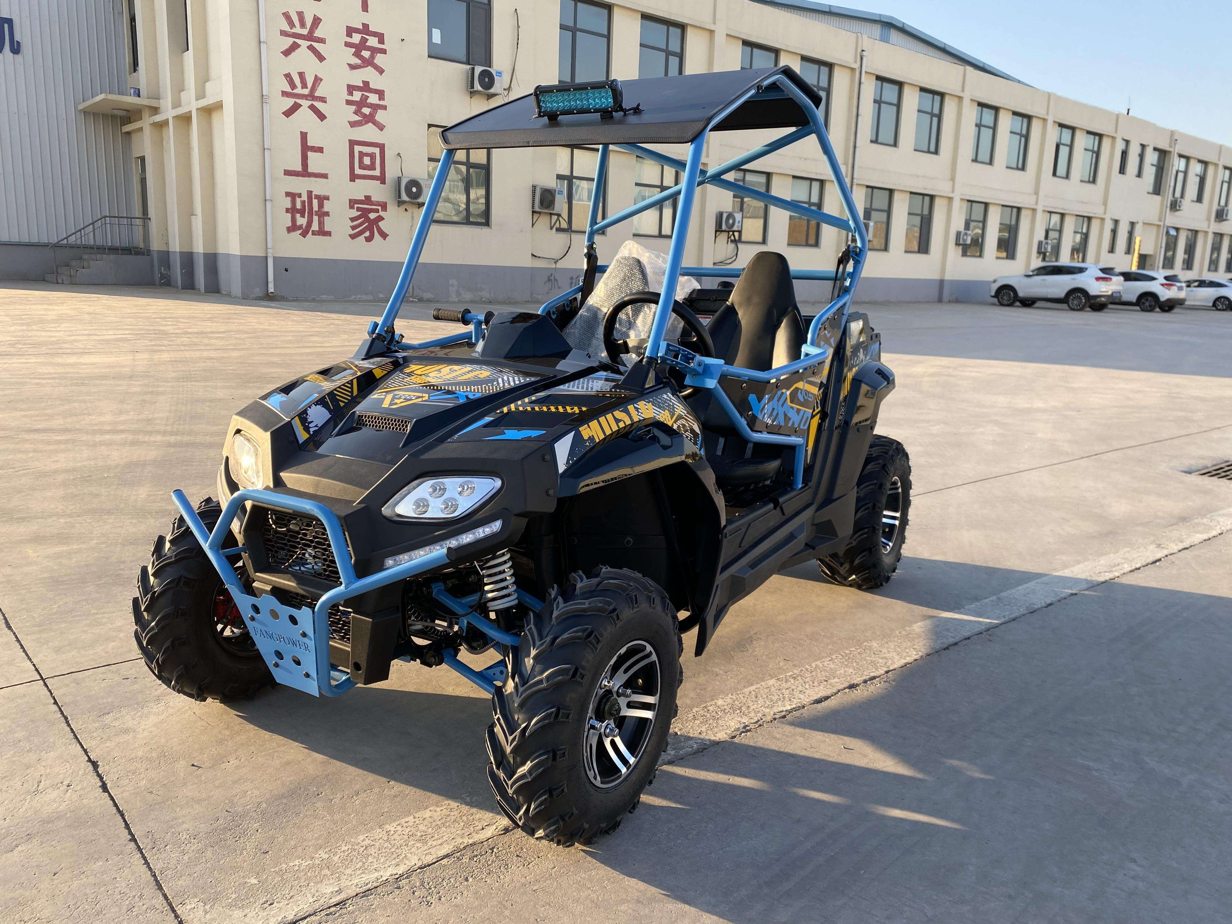 High Quality Adults Side By Sides 4 Wheeler Quad Bike 200cc 4x2 Utv For Sale