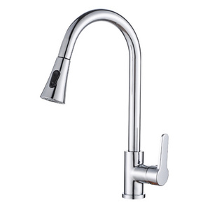 Polished Luxury Modern Taps Pull Down Desk Upc Sink Mixer Kitchen  Faucet