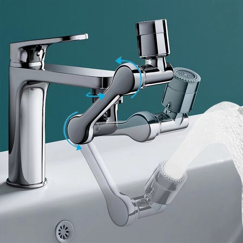 Universal 1440 Rotatable Faucet Aerator  Faucets Bubbler Nozzle Robotic Arm for Kitchen Bathroom kitchen