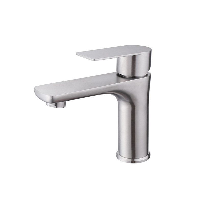 Classic Basin Tap Brass Copper Water Wash Basin Mixer Faucet Bathroom Single Hole Lavatory Basin Faucet