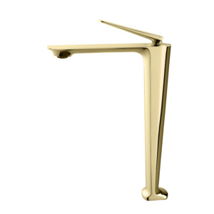 Basin Faucets Elegant Brushed Gold Bathroom Faucet Hot and Cold Water Basin Mixer Tap Brass Toilet Sink Water Crane