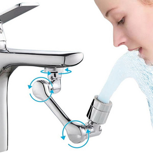 1440 Universal Rotation Faucet Sprayer Head For Extension Faucets Aerator Bubbler Nozzle Kitchen Tap Washbasin Robot Arm