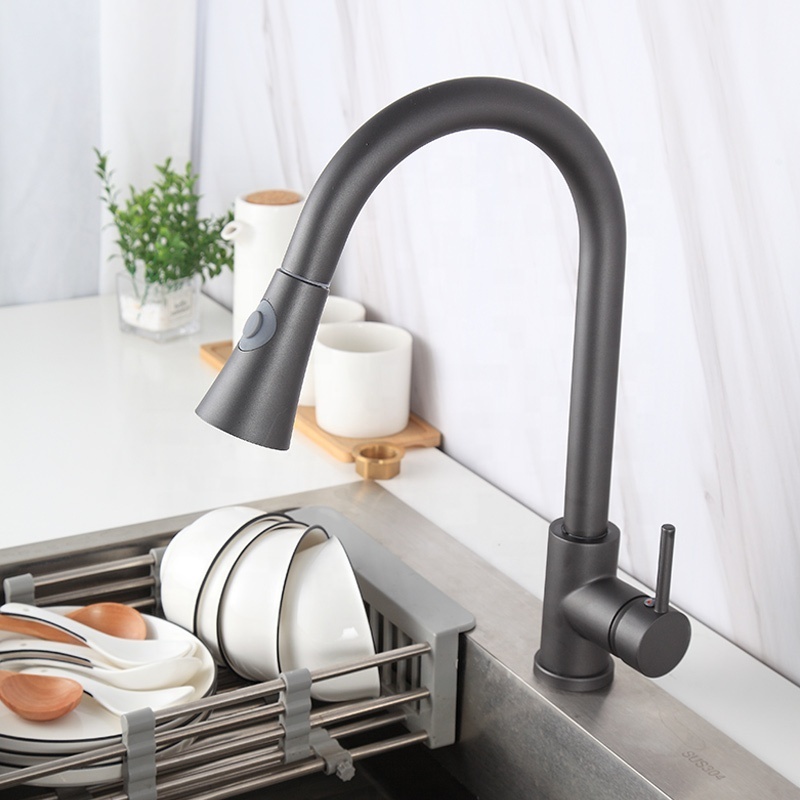 Luxury New Design  Steel Kitchen Robinet Cuisine sink faucet Universal Tube Kitchen Faucet