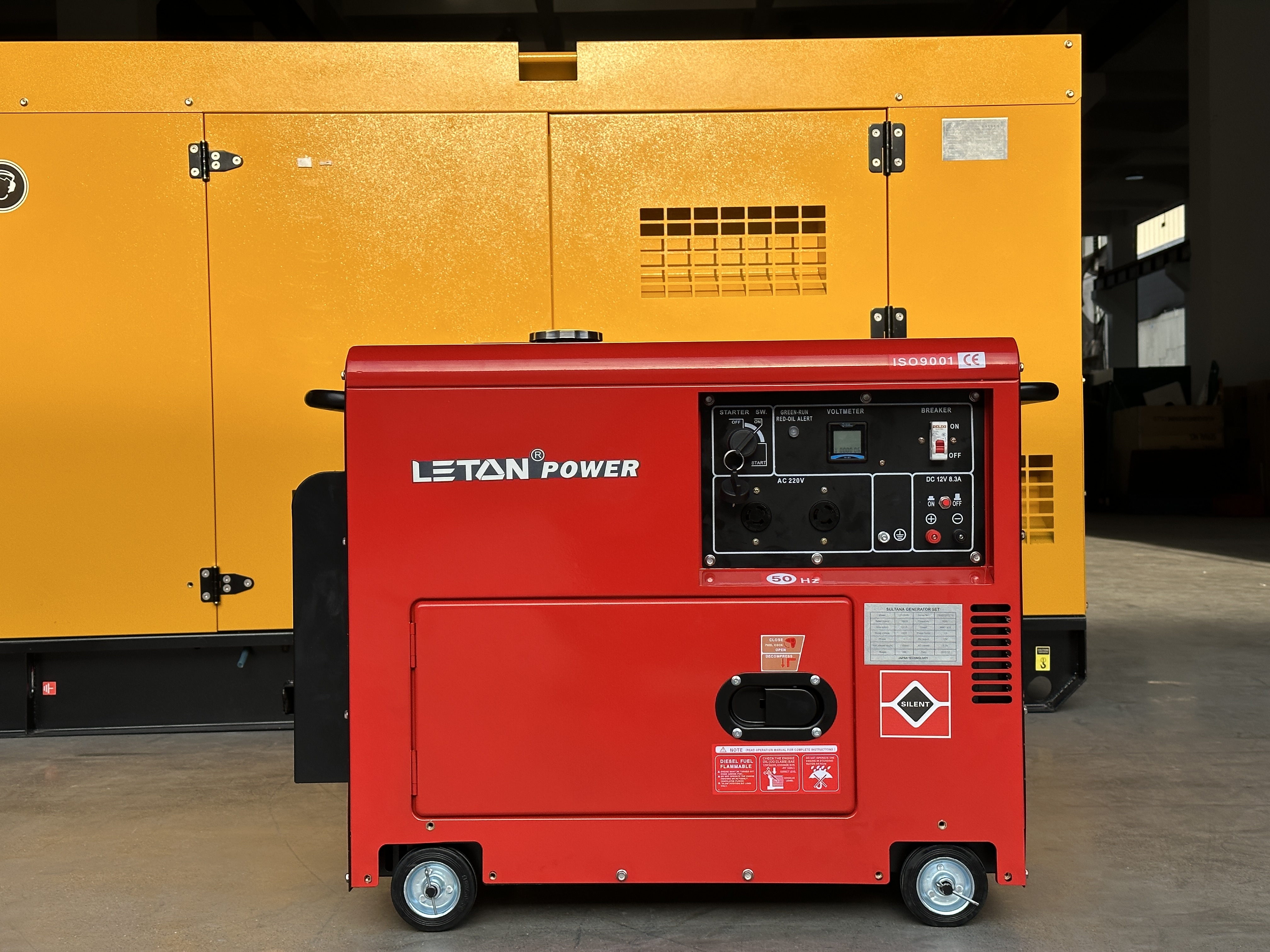 LETON POWER Kipor 5kw silent diesel generator home use 5kva 7kva 10kva 10 kva electric generation small diesel generator 10kva