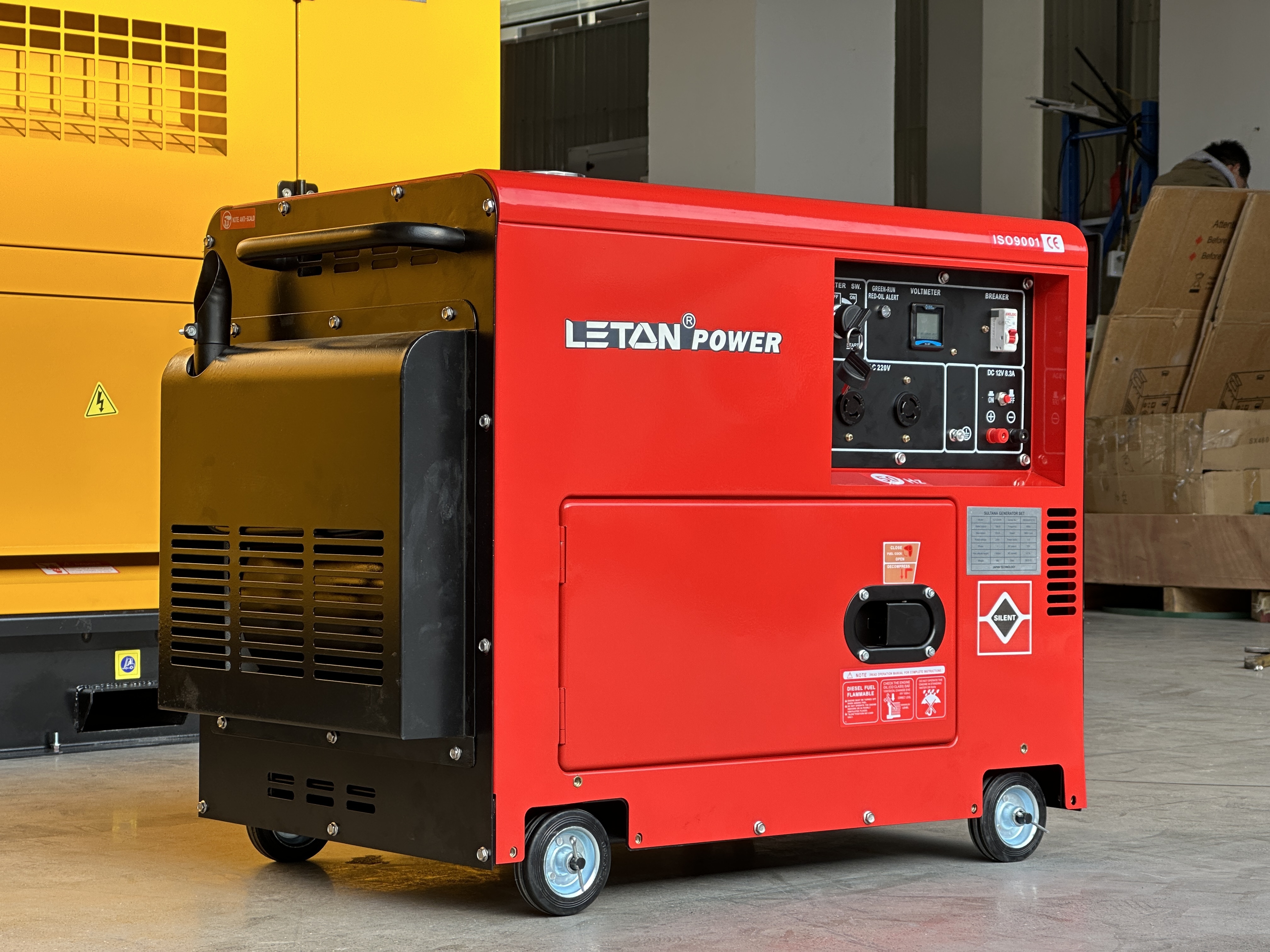 LETON POWER Kipor 5kw silent diesel generator home use 5kva 7kva 10kva 10 kva electric generation small diesel generator 10kva