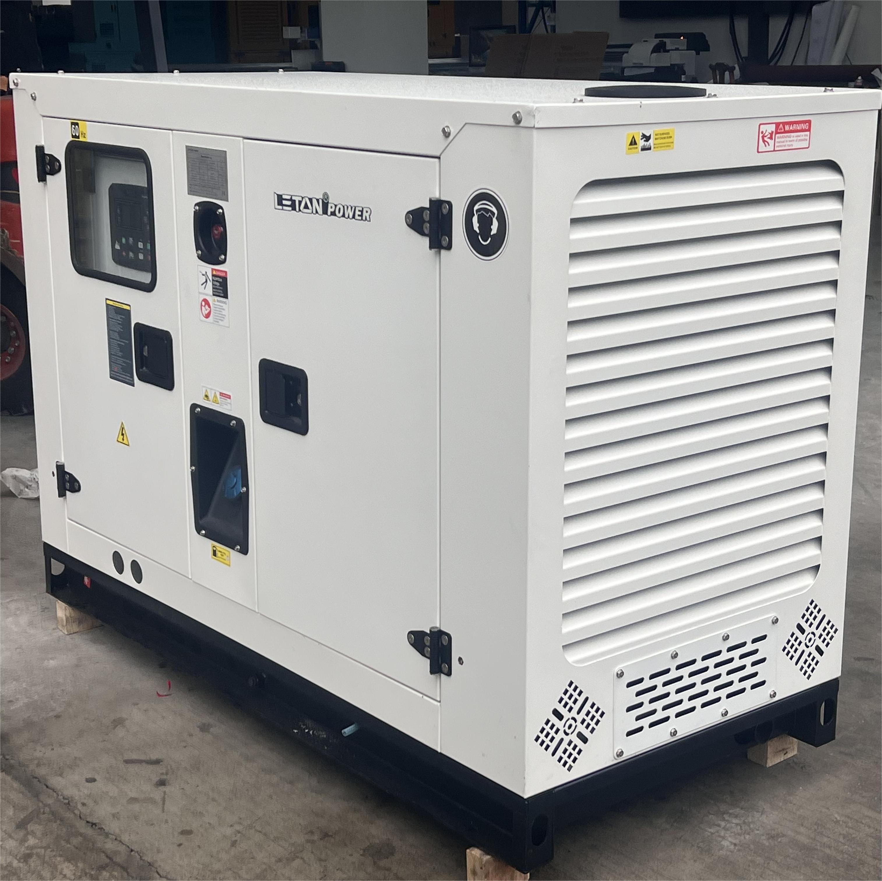 LETON POWER Yangdong 110v 120v 220v 230v 240v 50hz 60hz 20kva soundproof type groupe electrogene 10kwa silent diesel generator