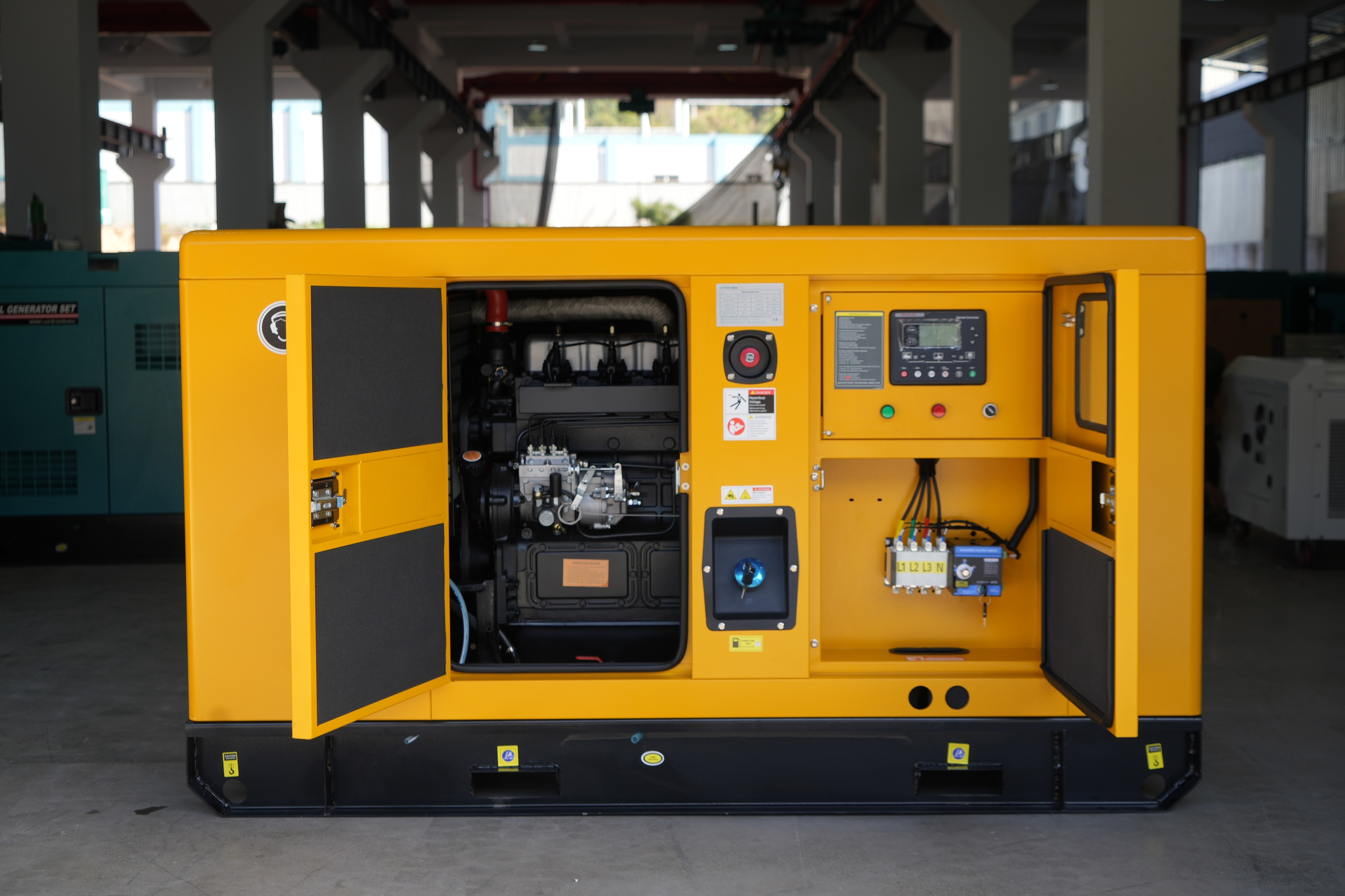 LETON POWER cummins home use silent diesel generator set price for 25kva 20kw electric generator 20kva cummins diesel generator