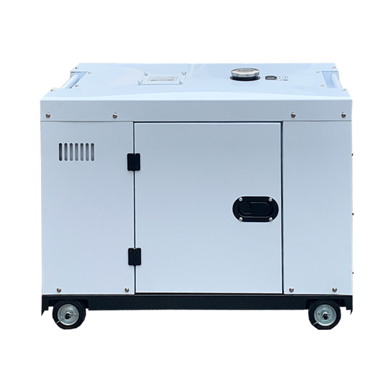 LETON power 10kw 3phase super silent portable diesel generator set price for 380v home use diesel generators