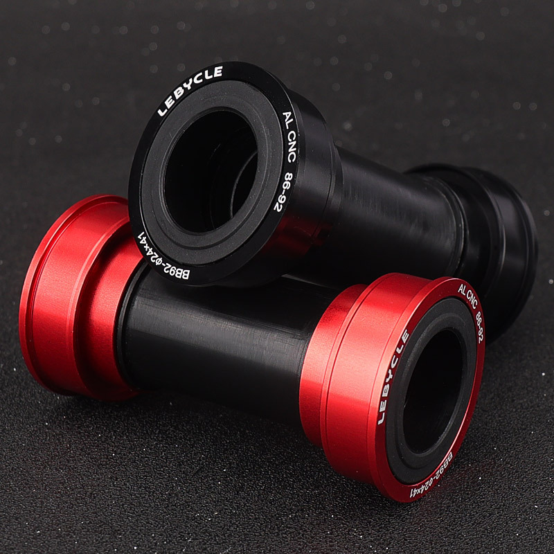 Lebycle Mountain Bike Bicycle Press Fit Bottom Bracket BB92 Bicycle Pressed Parts for Shimano Prowheel 24mm