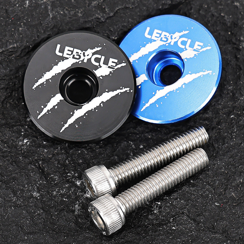 Lebycle Bicycle Stem Top Cap MTB Road bicycle headset stem cap 1-1/8