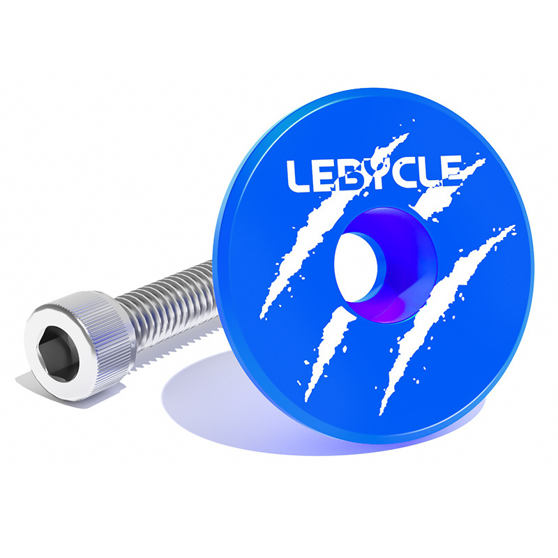 Lebycle Bicycle Stem Top Cap MTB Road bicycle headset stem cap 1-1/8