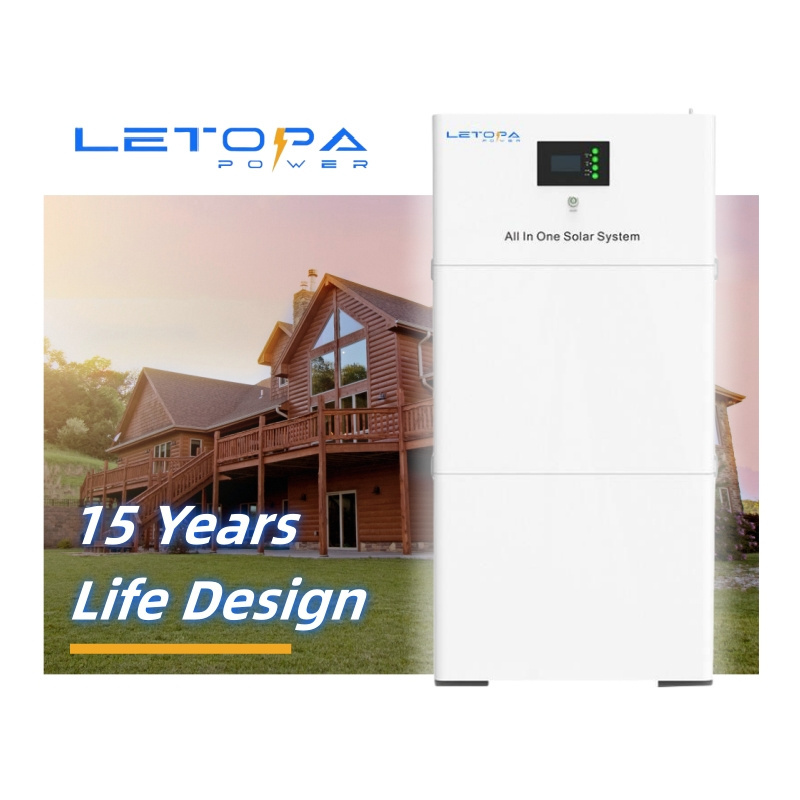 All In One 5kw Inverter 5kwh Lifepo4 Battery 48v 51.2v 100ah Lithium Ion Battery Pack Stackable 10kwh 15kwh 25kwh