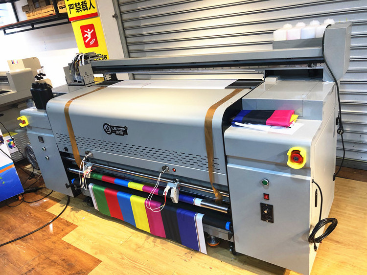 Letop LT-1302Q CMYK Ink 1200mm DYE ink Printer i3200  Printhead Automatic Flag Cloth Printer