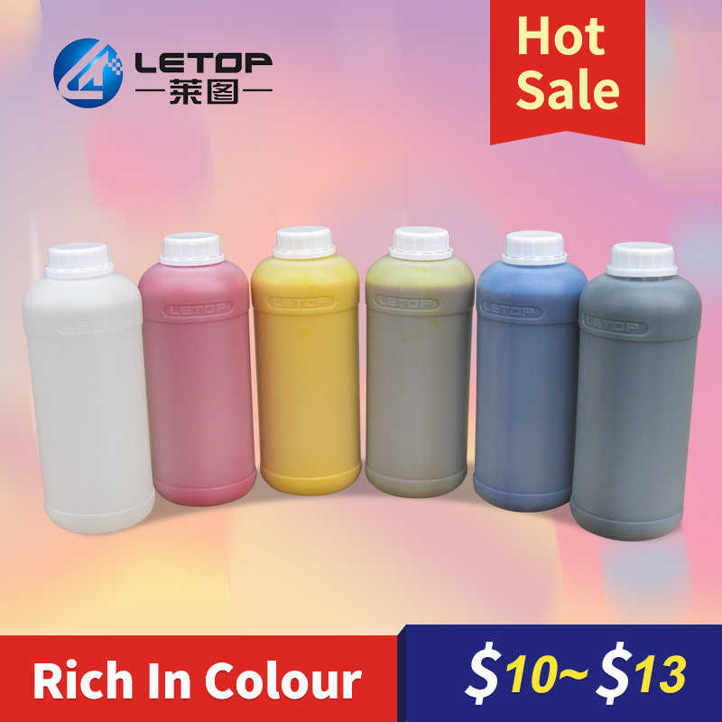 High Quality Letop Outdoor Printer 1L Eco Solvent Ink DX5 XP600 DX7 i3200 Printhead Eco Solvent Digital Printing Ink