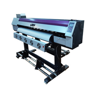 High-accuracy 1600MM 1900MM One Head Roll Printing Plotter Multi Color Inkjet Printers Large Format Car Vinyl Wrap Machine