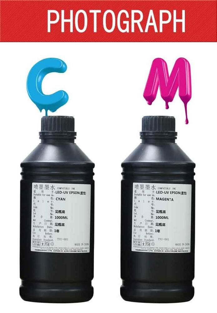 Waterproof UV DX5 XP600 UV INK for EPS UV Flatbed Printer