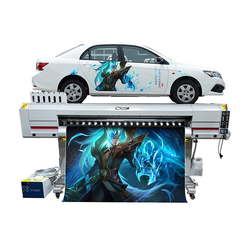 LT-1604E Outdoor Advertisement 1.6M 1.9M 4heads I3200 DX5 XP600 Roll Leather Wallpaper LED UV Printer Machine