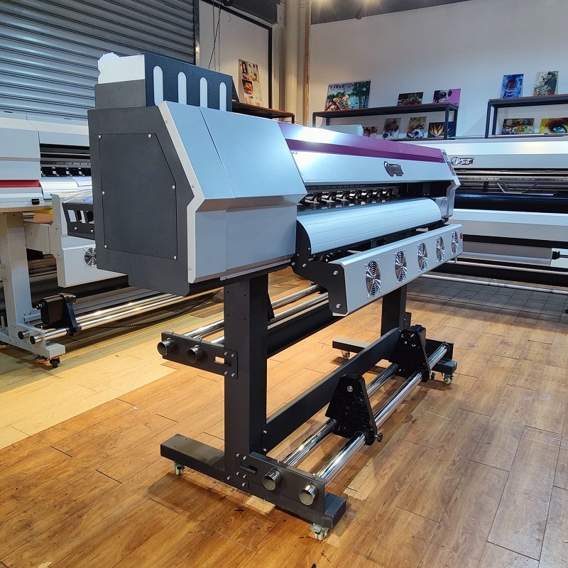 Xp600 I3200 Vinyl Eco Solvent Printing Plotter Automatic Inkjet Printers 10ft Tarpaulin Printing Machine 6ft Eco Solvent