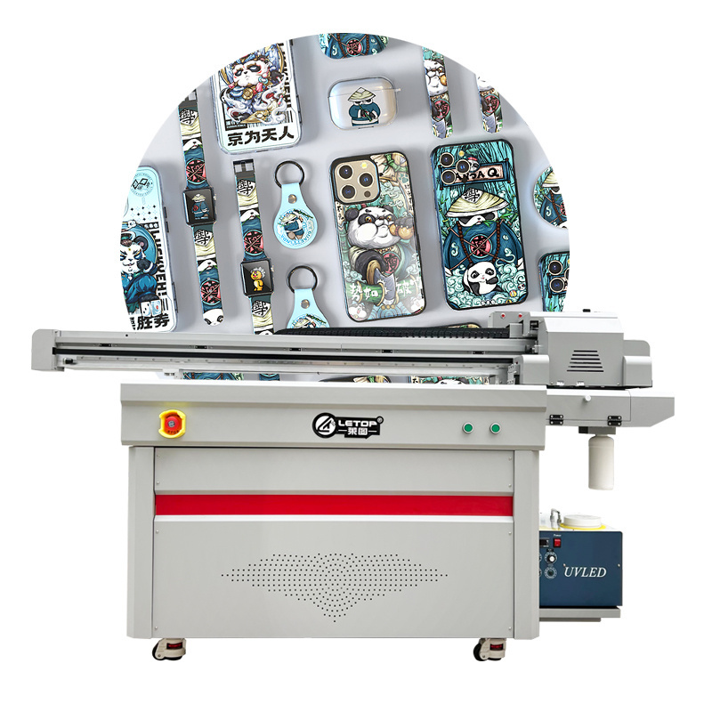 LETOP High-accuracy Multi Color Uv Machine Printing Plotter Large-format Inkjet Printers 9060 Cover Acrylic I3200 UV Printer