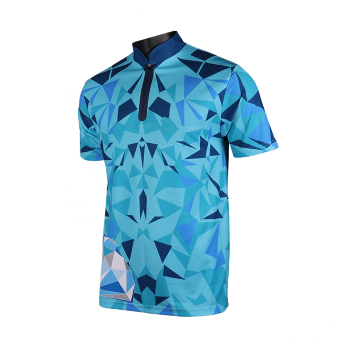 Wholesales Full Sublimation Print Team Name Logo Golf Polo Shirt 100% Polyester Cheap Custom Dart Shirt For Men