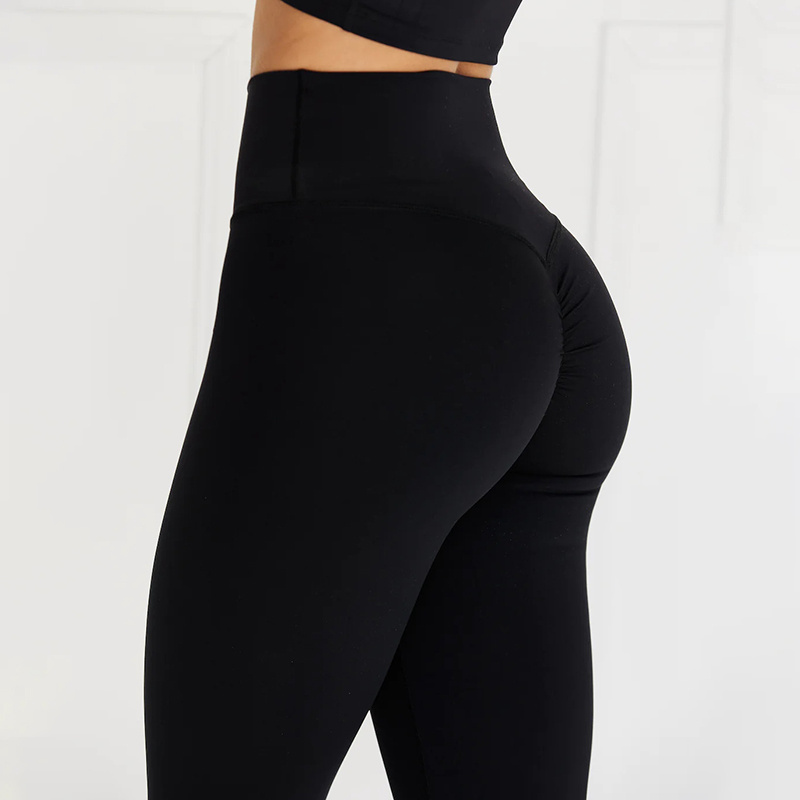 Custom High Waist Women New Gym Fitness Butt Lift Leggings Yoga Pants Running Workout No Camel Toe Full Length Leggings