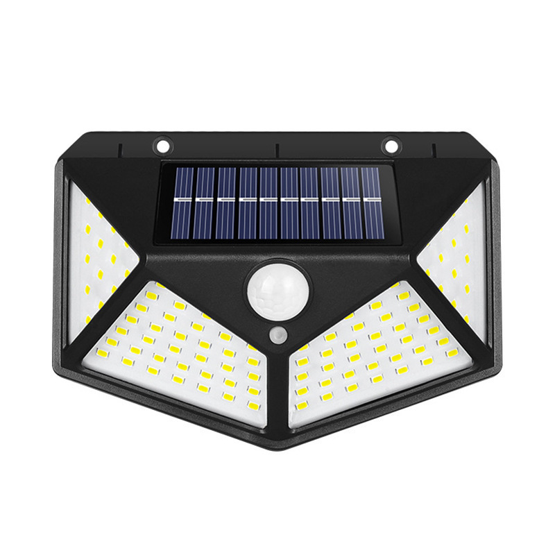 Outdoor Waterproof LED Solar Wall Light Motion Sensor Night Solar Light for Garden exterior wall solar light