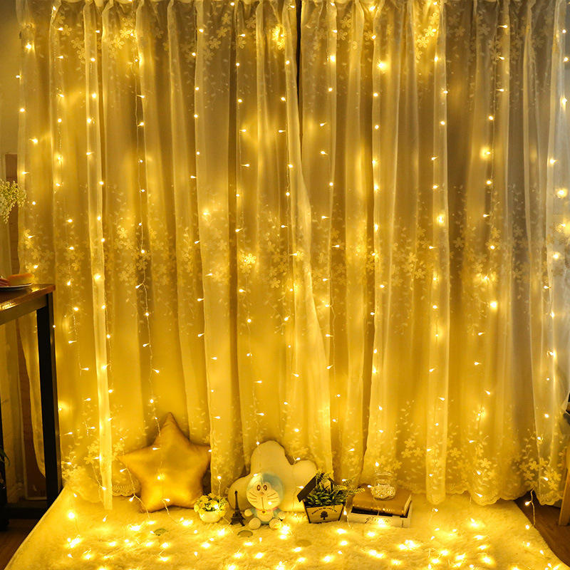 led wedding fairy string light christmas light 300 led fairy light garland for garden party curtain decoration