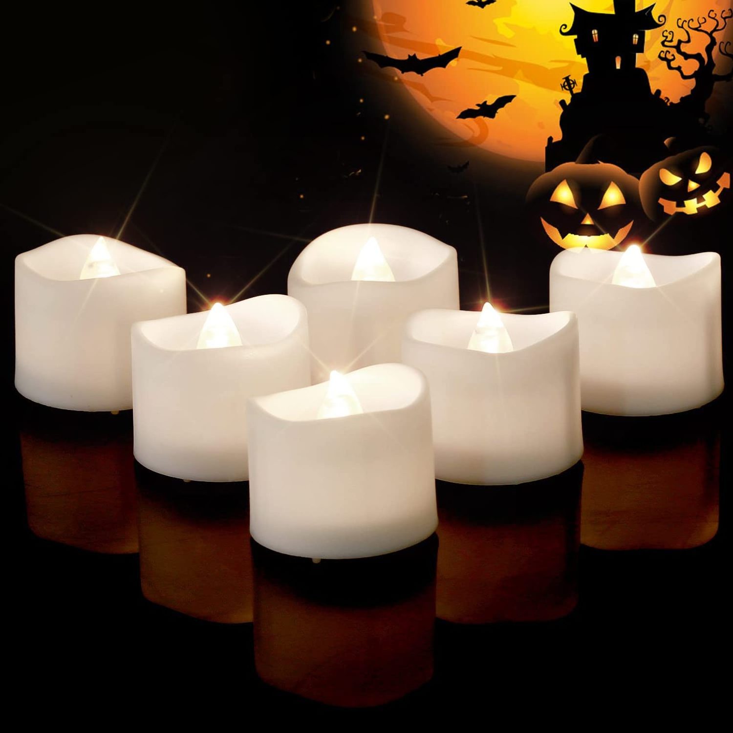 Hot Sell New wish Wholesale Christmas Battery Operated Electric Flameless Plastic Mini Candles With Remote LED Tea Light Candle