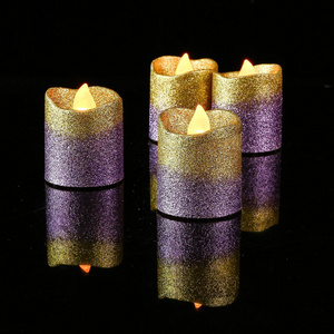 New Design LED Candle Lamp Electronic Tea Light Candles Realistic Battery-Powered Flameless Light For Home Bedroom Party Wedding