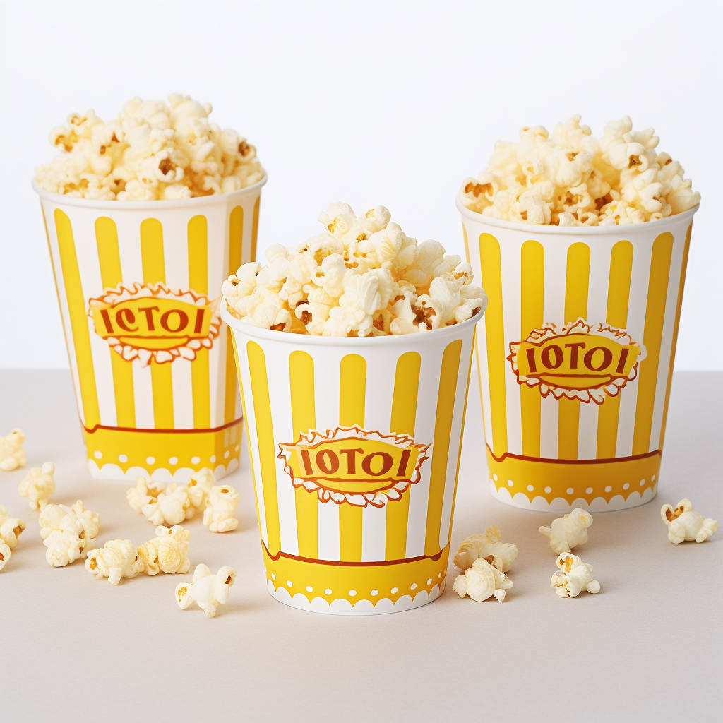 Wholesale Hot Sale Factory Directly Custom Logo Printed Hight Quality Popcorn Buckets