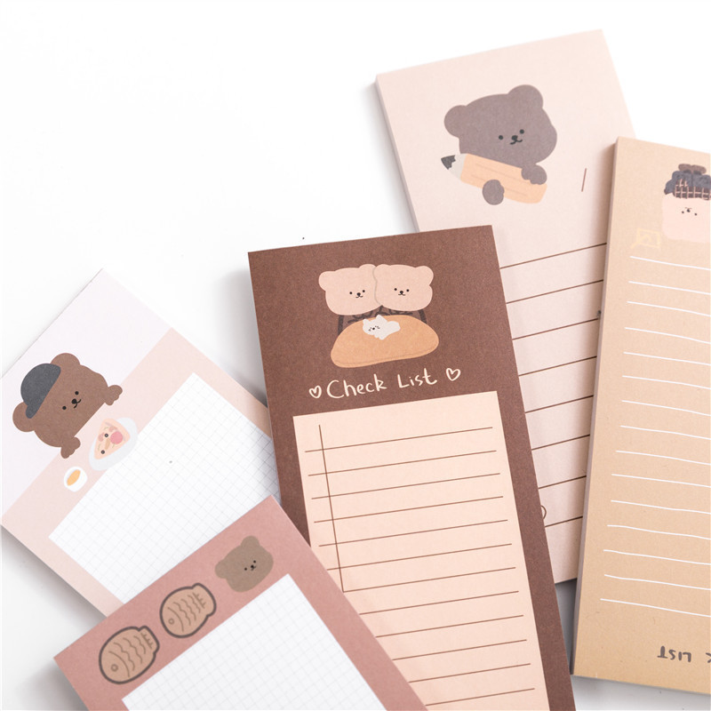 Index Tabs Sticker Bookmark Flag Sticky Notes Paper for Girl Stationery,  Kawaii Bookmarks Planner Memo Pads