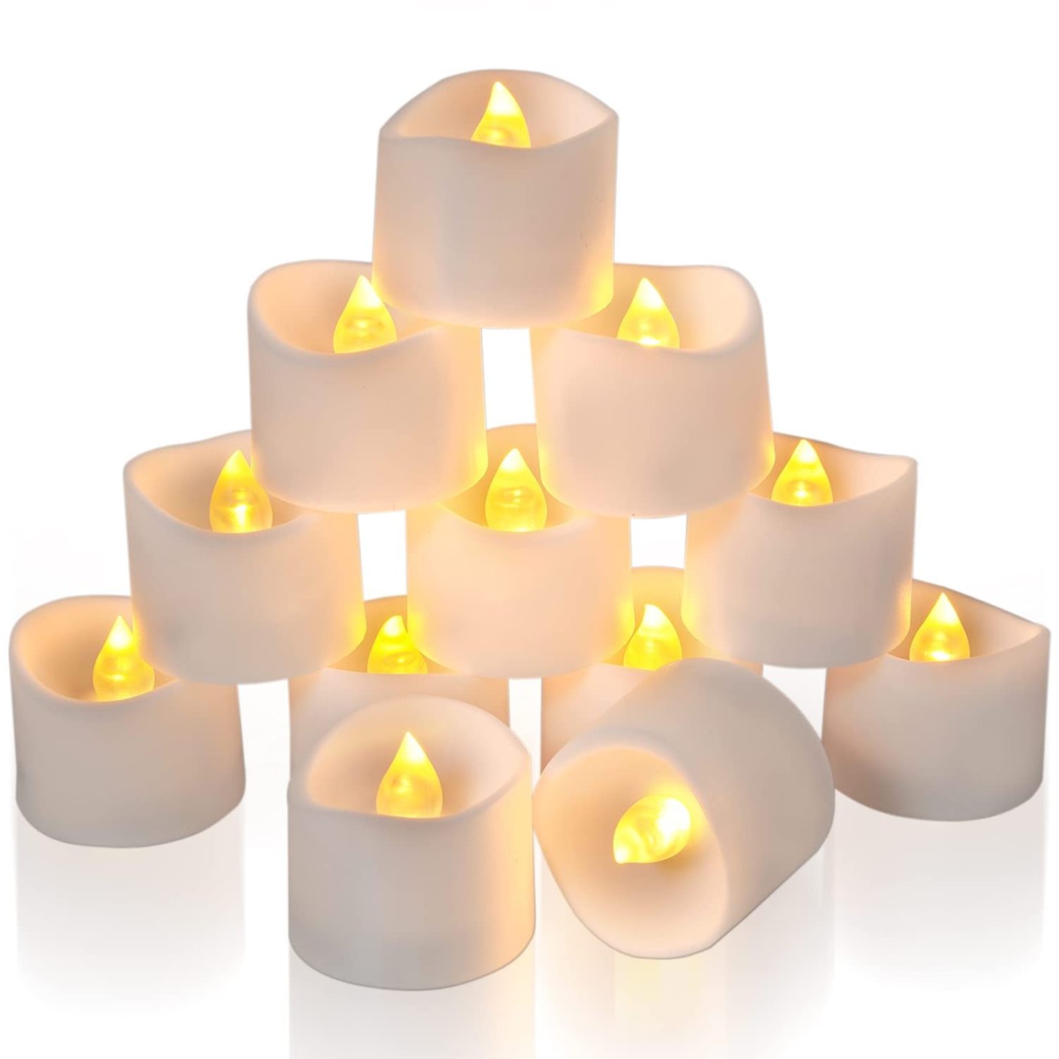 Wholesale Price LED Tea Light Candles Flickering Bright Tea Lights Battery Operated Candles Flameless Led Candles Night Light