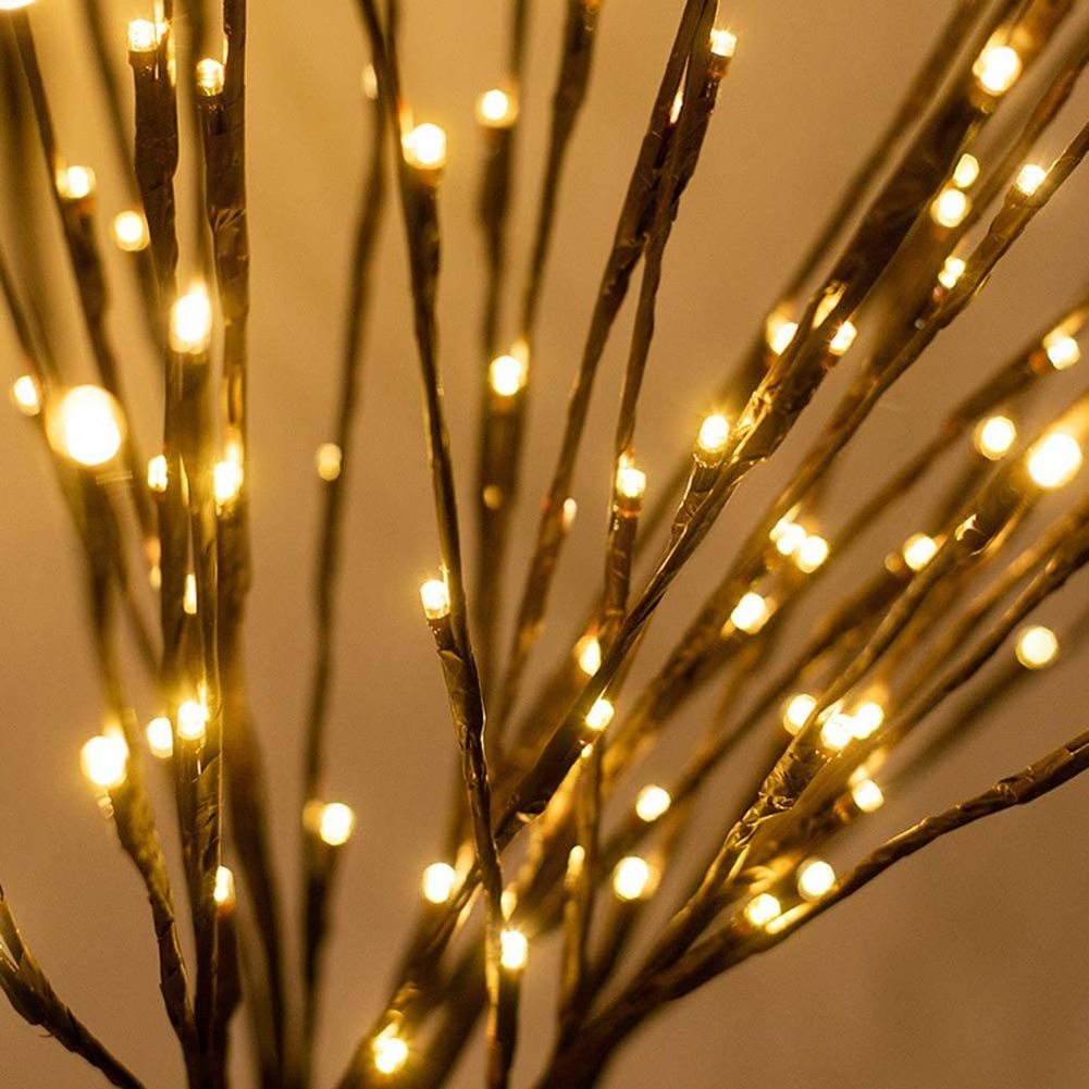 Twig Light Led Battery Artificial Willow Tree Light Branch Theme Party Wedding Christmas Decorative Twig Lights