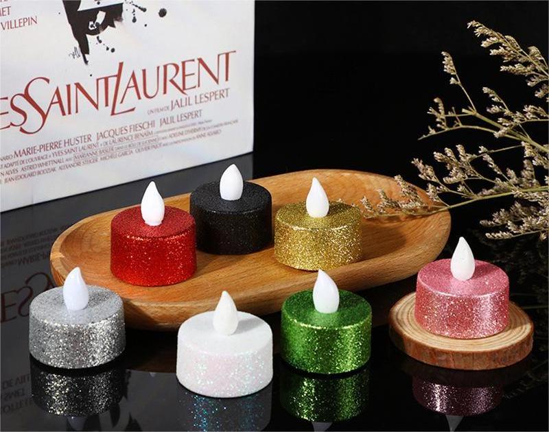 Led Candles Lights Outdoor LED Tea Lights With Romantic Solar Candle Light For Home Wedding Party