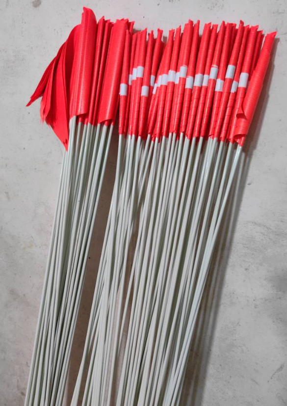 Wholesale cheap outdoor waterproof custom long pole stick durable golf corner flags for sports events