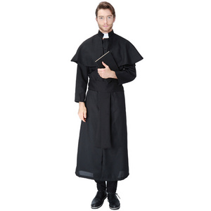 Halloween costumes disguised  Jesus Christ male missionary priest dress maria priest nun  role play