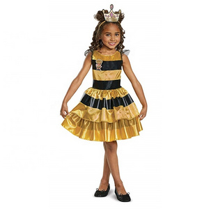 New arrival Kids girl Classic Costume surprise Doll Queen Bee Costumes