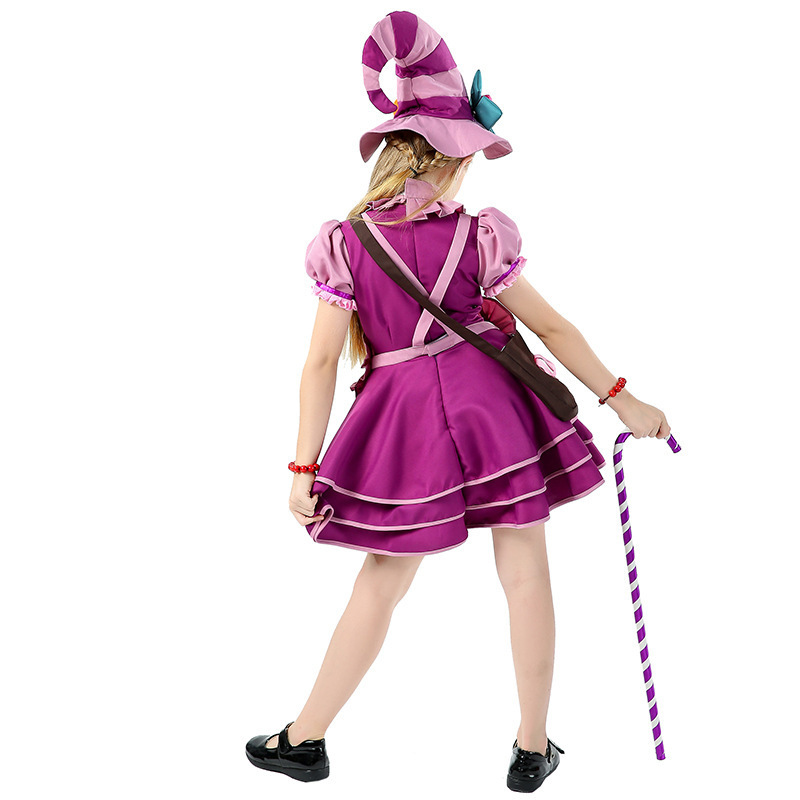 Halloween girl candy girl carnival party girl witch dress costumes