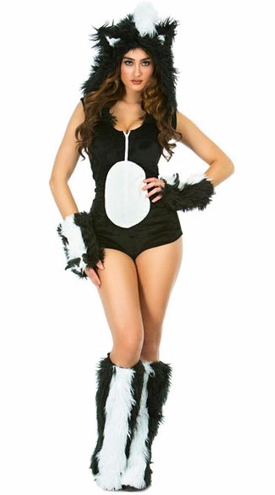 Halloween adult animal  panda  catwoman  stage game costume