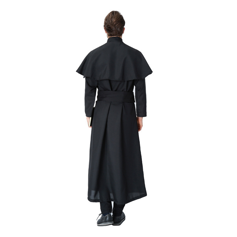 Halloween costumes disguised  Jesus Christ male missionary priest dress maria priest nun  role play