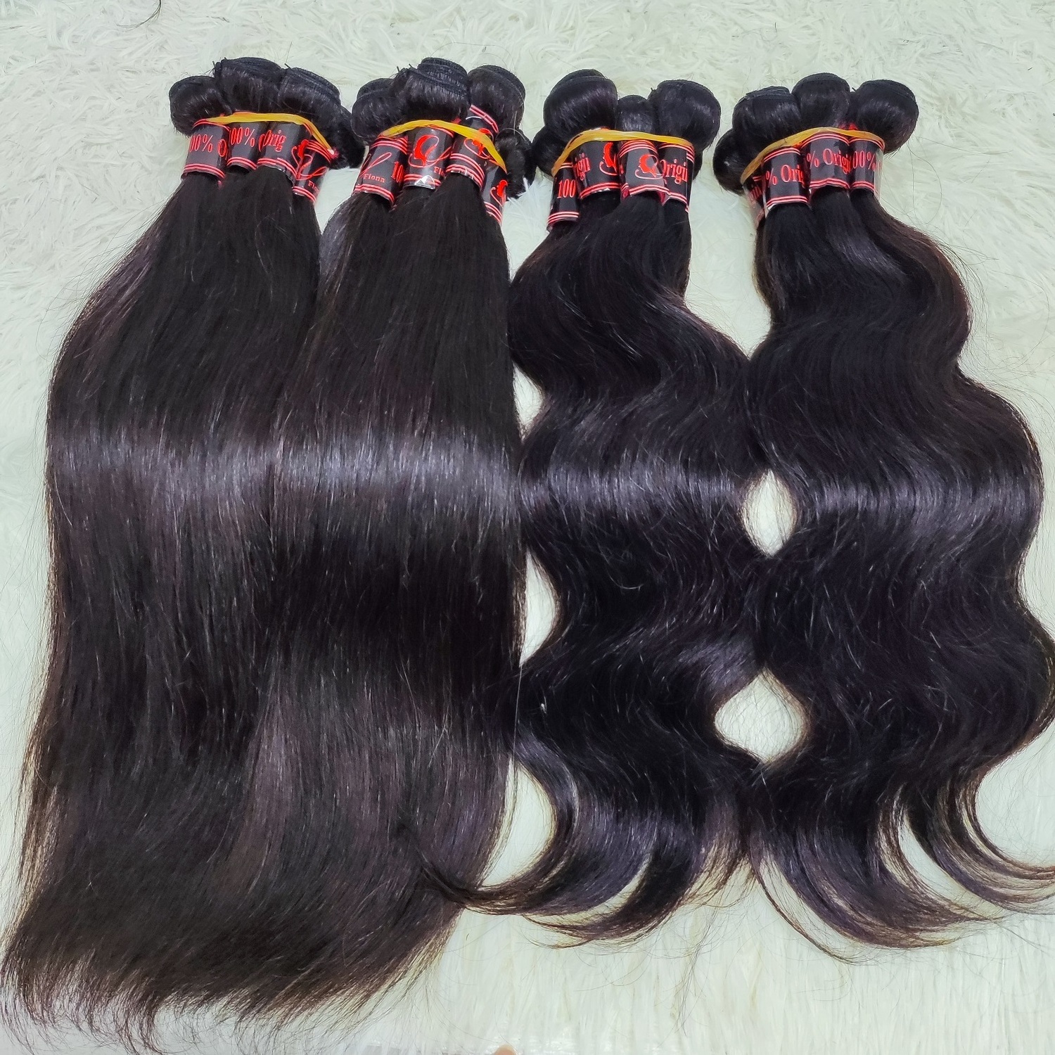 Letsfly Cheap 18inch Silky Straight Body Wave Hair Extensions Wholesale Natural Hair Brazilian Remy Hair Bundles Fast Shipping