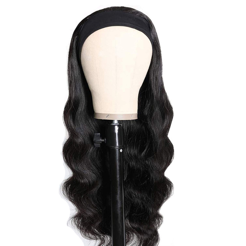 Letsfly Good Quality Headband Wigs Brazilian Human Virgin Cuticle Aligned Hair Wholesale Natural Hairwig Free Shipping