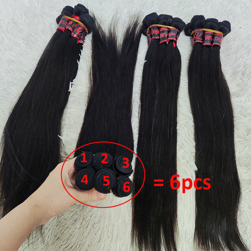 Letsfly Silky Straight Hair Bundles 18inch Hot Selling Free Shipping Full Hair Natural Soft Virgin Hair Bundles For Black Woman