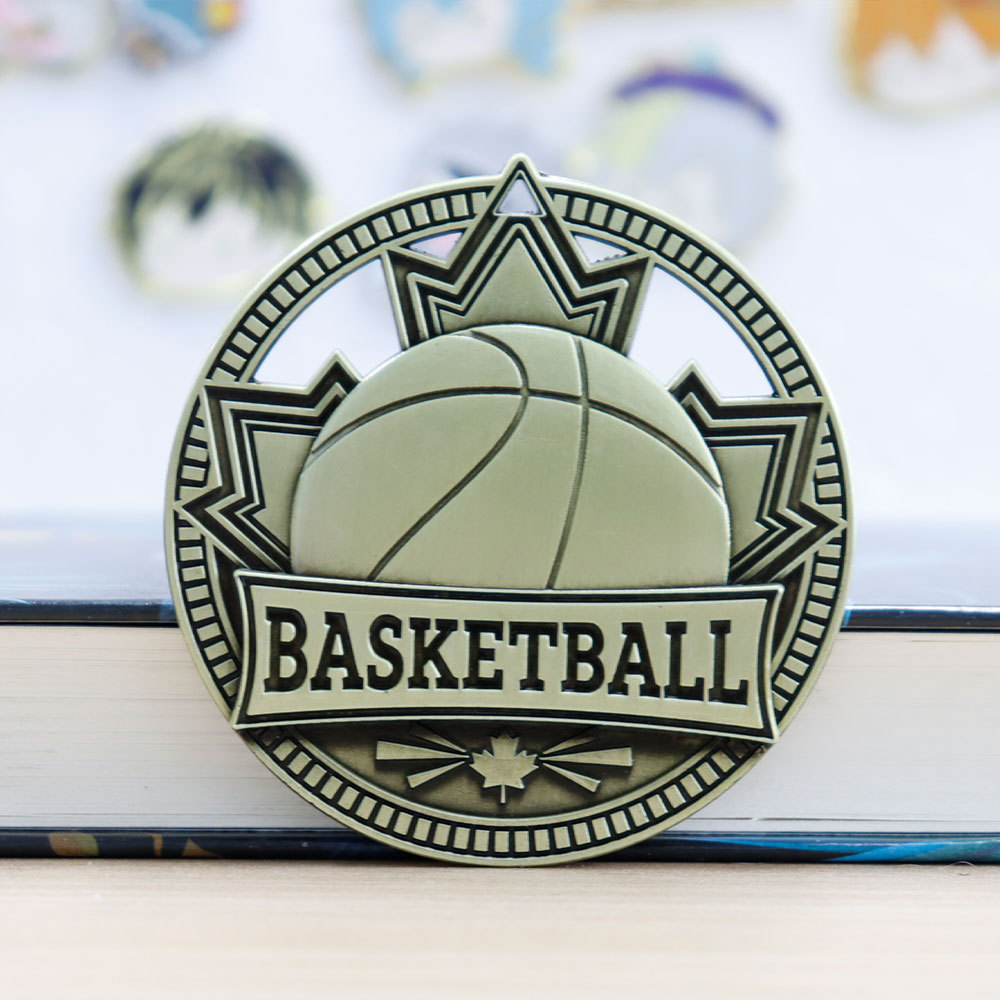 LY 3D metal medallion Basketball sport Medals