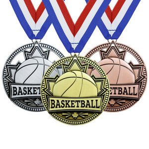 LY 3D metal medallion Basketball sport Medals